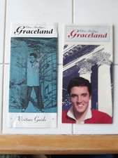 Elvis Presley's Graceland guide books vintage {2) 1993's