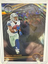 2023 Panini Illusions - Deuce Vaughn #31 Black Ice /99 (RC)