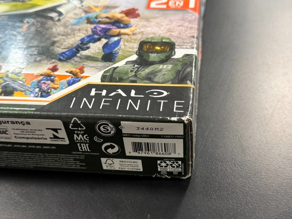 NEW - SEALED Set Mega Construx HALO GNB25 Infinite 2 in 1 - Image 2 of 4