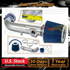 Short Ram Air Intake Kit + BLUE Filter for 00-02 Corolla 1.8L