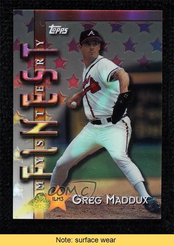 1998 Topps Refractor Greg Maddux Chipper Jones Cal Ripken Jr #ILM3 HOF READ ow6
