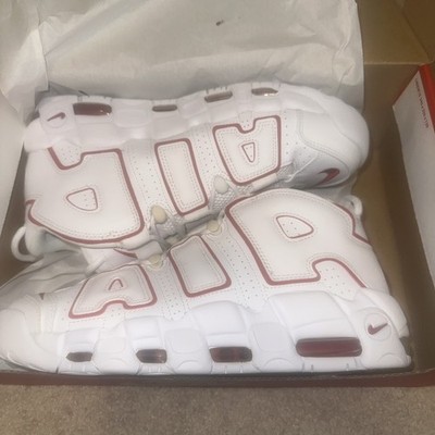 Size 10 - Nike Air More Uptempo White Varsity Red 2018
