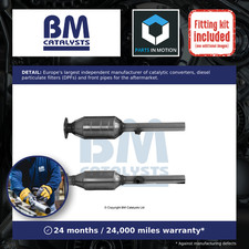 Catalytic Converter Type Approved + Fitting Kit fits VW CADDY Mk3 1.4 Rear BM
