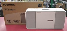 Toshiba TY-C250 Slim CD Radio Stereo Wide FM/CD-RW AUX 1.2kg 280x149x63mm Used