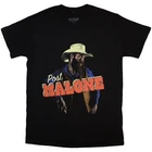 Post Malone - Cowboy Unisex T-Shirt - Black - *Official Licensed Merchandise*