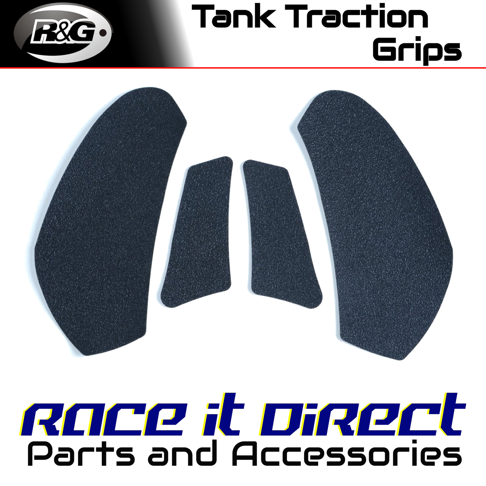 Tank Traction Grips for Kawasaki ZX10-R 2008-2010 R&G