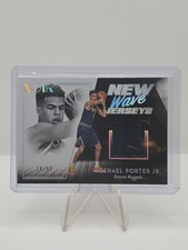 2018 Michael Porter Jr. Panini Noir New Wave Jerseys #14/99 Rookie Card