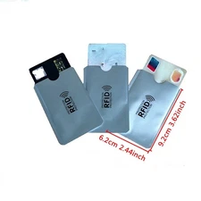 10 Credit Card Sleeves Bank Card Protectors Wallet for Identity Theft Protection