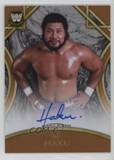 2018 Topps Legends of the WWE Auto Bronze /99 King Haku Haku #A-HA Auto