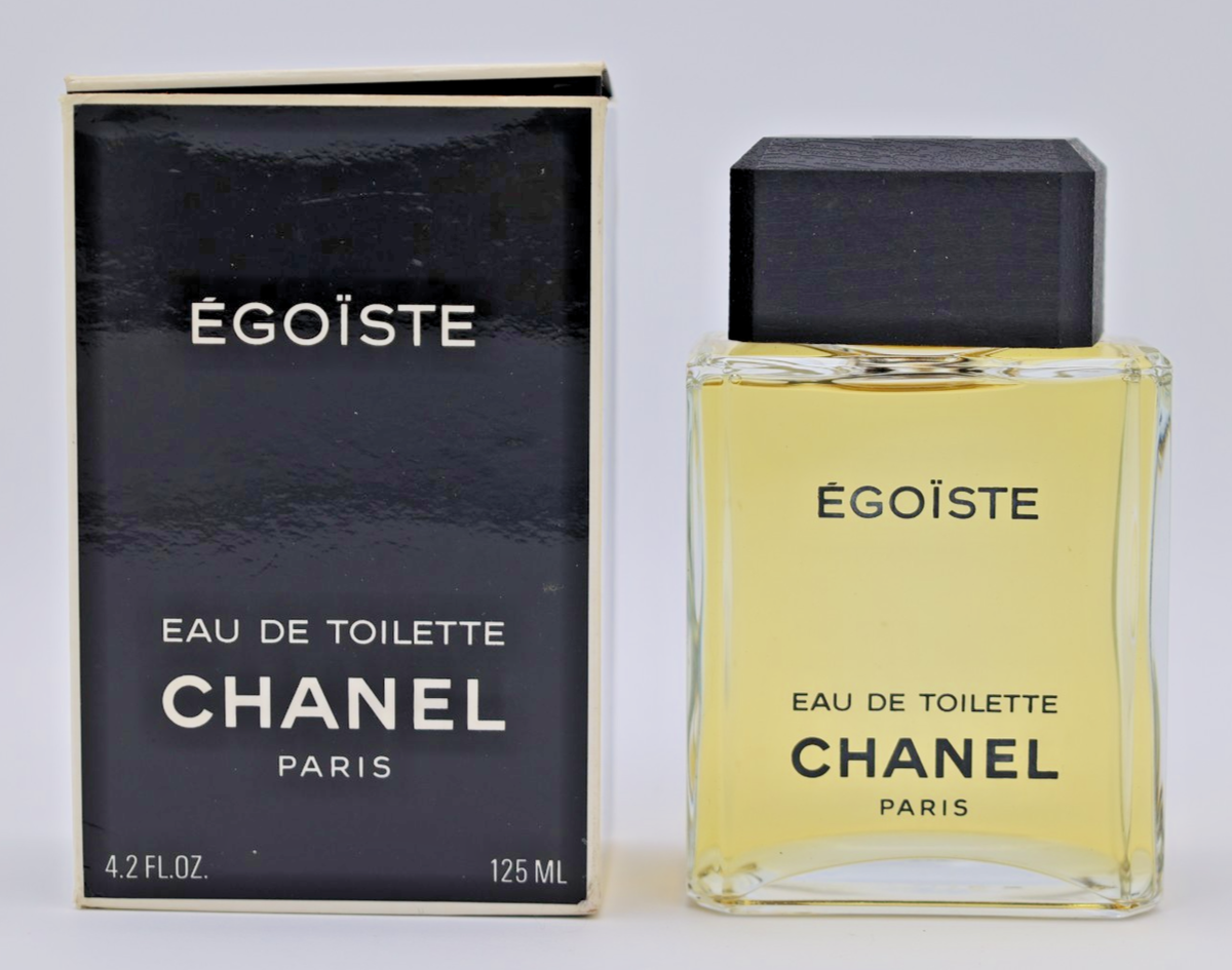 Chanel Egoiste EDT 125ml / 4.2 oz Vintage 1990 Batch Splash Bottle