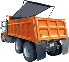 Bâche en maille pour camion à benne basculante 7'X20' - Bâche en maille pour remorque à benne basculante robuste avec 6'' P