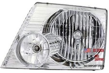 1590528 Headlight Assembly - Fits Ford Models Driver Side