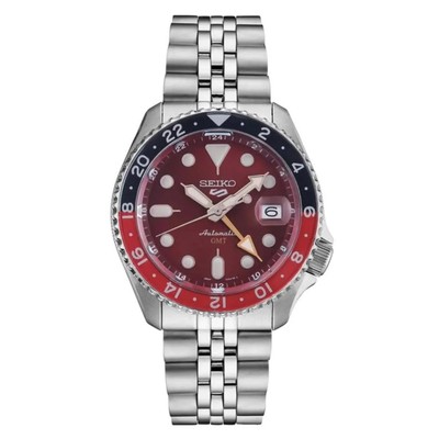 新品未使用　セイコー　セイコー5スポーツ GMT SSK031K1　限定モデル Seiko 5 Sports Automatic GMT SSK031K1 Passion Red Limited Edition