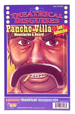FORO AUTOADHESIVO TEATRAL PANCHO VILLA BIGOTE NEGRO 61508