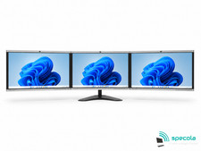 Triple Monitor Bundle 3x22" HP + New Dual Stand + HDMI-DVI / DP/ DVI / VGA