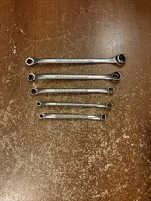 Vintage Craftsman Metric Offset Box End Wrench Set USA