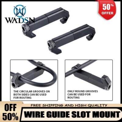 WADSN Remote Switch Wire Guide Slot Mount For M-LOK Scout light DBAL Laser Sight