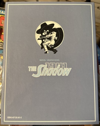The Shadow 1941 Hitler's Astrologer - Hardcover HC 1988 Marvel Graphic Novel - Picture 2 of 2