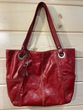 Fossil Leather Handbag Hathaway Tote 