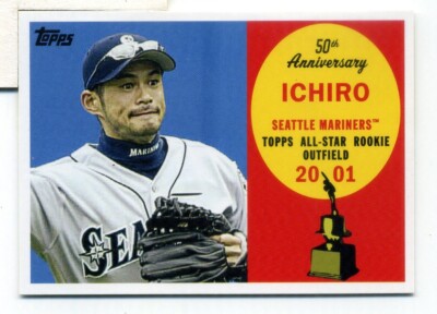 2008 Topps 50th Anniversary All Rookie Team Ichiro Suzuki #AR42 Mariners