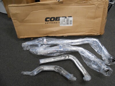 NOS Cobra Chrome 2'' Exhaust Pipe Set Fits: Honda 01-03 & 05-07 VT750 1274