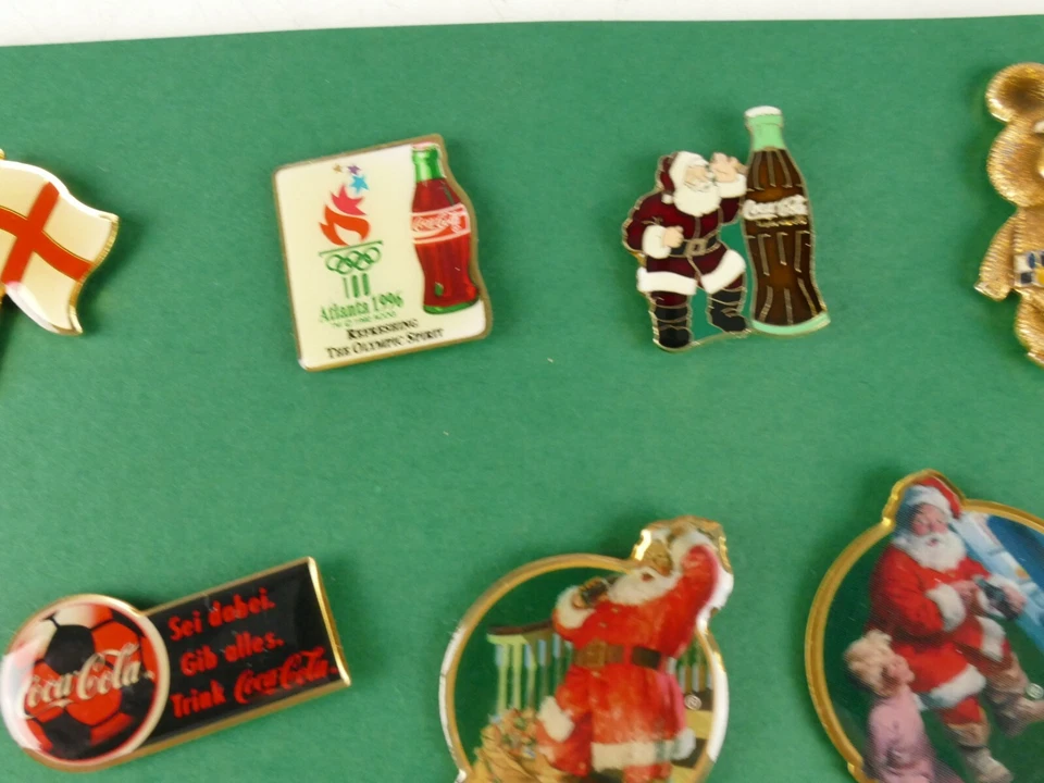 19 Coca Cola Olympic Pin und andere Ansteck Buttons W-3665 - Bild 3 von 4