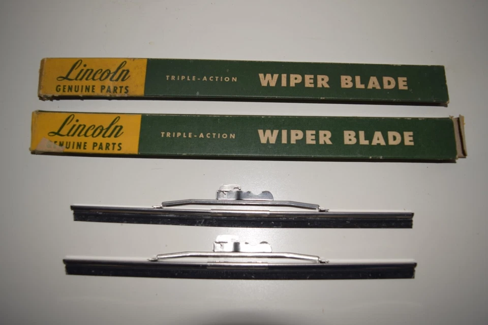 52 53 54 Lincoln 9” limpiaparabrisas NOS 1952 1953 1954 Linc Capri Cosmopolitan con s Foto 2 de 4
