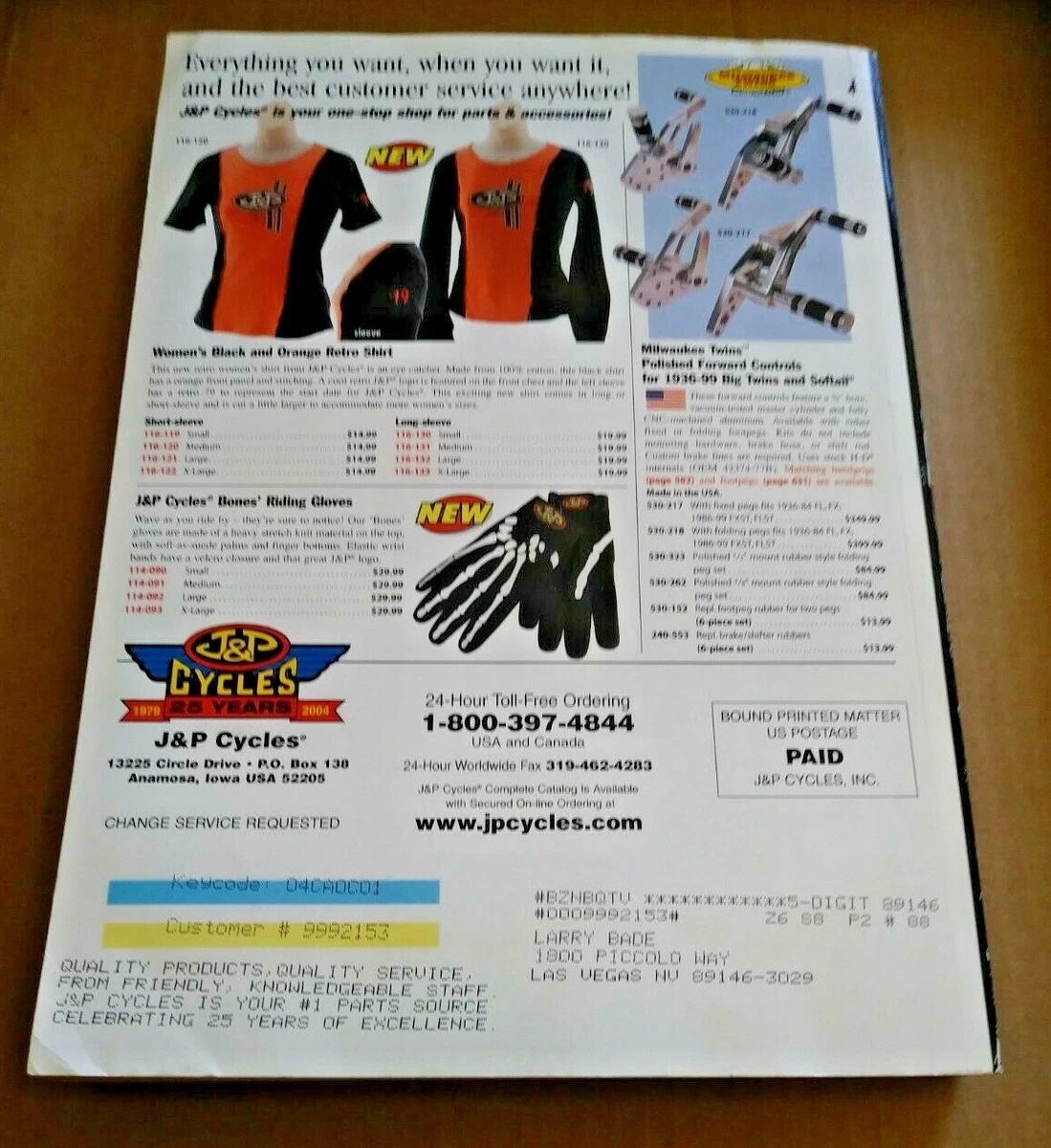 J&p cycles catalog outlet