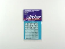 Archer 1/35 German DAK Afrika Korps Insignias WWII (78 symbols) (Black) AR35500B