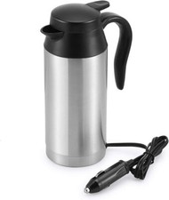 Calentador De Agua Cafetera Tetera Portatil Con Conexion Para Carro Auto 12V