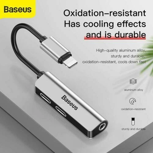 Baseus Cell Phone Audio Adapters for Apple iPhone 8 Plus
