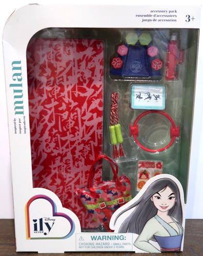 Disney Inspired by Mulan Disney Ily 4EVER Puppe Zubehörpaket Neu
