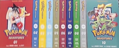 Pokemon Adventures Collector's Edition Manga Vol 1-10 English Viz