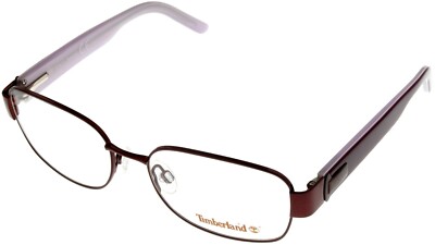 Timberland Optical Eyewear Frame Unisex Dark Red Rectangular TB1247 069