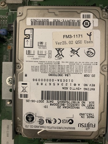 Canon Hard Drive HDD ready to use no firmware needed * Imagerunner 3570 fm3-1171