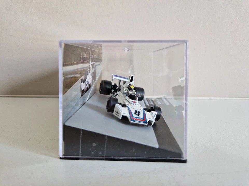 Altaya (IXO) 1/43 Martini Brabham Ford BT44 C. Pace - Winner Gp Brasile 1975 - Immagine 2 di 4