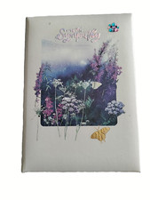 Sympathy Wildflowers Spiral White Bound Guest Book,  32 Pages, 10" x 7"