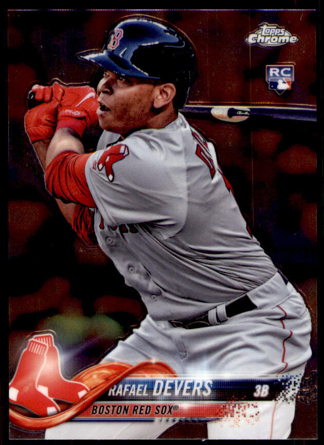 2018 Topps Chrome #25 Rafael Devers RC
