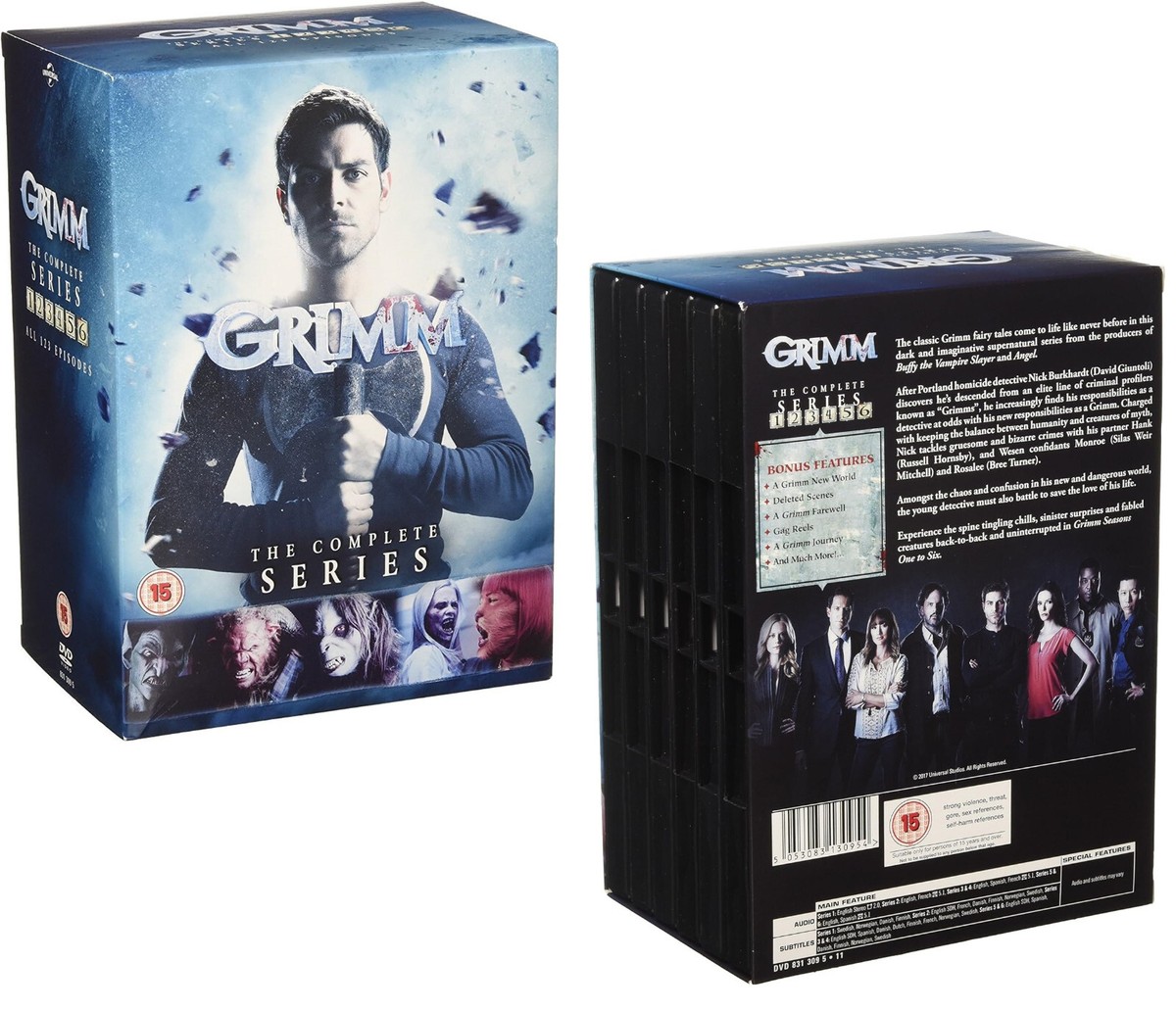 Grimm Season 1-6 Complete BOX [DVD-PAL 日本語無し](Import) n5ksbvb Amazon.com: Grimm: The Complete Series [DVD] : Movies & TV