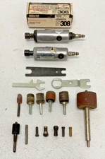 Lot of 2 1/4" Collet Heavy Duty Straight Air Die Grinders Ingersoll-Rand 308