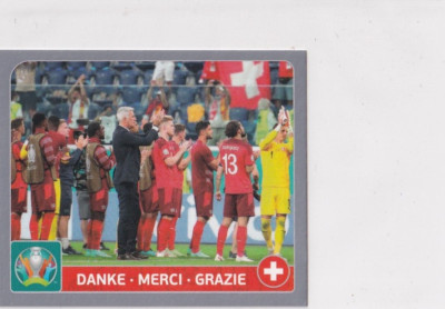 Panini Euro EM 2020 Swiss Team Making History Sticker Pearl Edition Swiss Team
