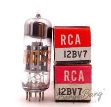 2 RCA 12BV7/12BY7A/EL180/12DQ7 Video Amplifier Output TV Audio Vacuum Tube Valve