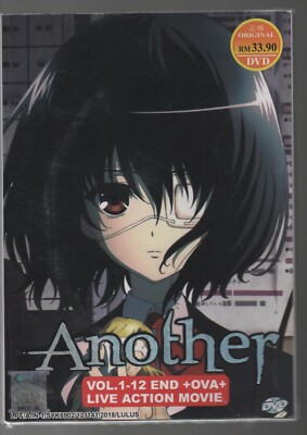 Anime DVD Another TV Series Vol.1-12End + OVA + Live Action Movie