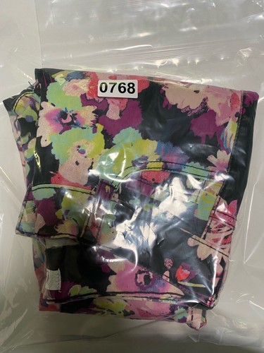 Vintage Süßigkeiten Blumenmuster Jeans Y2k 28x27 Größe 3 schwarz rosa 90er - Bild 12 von 12