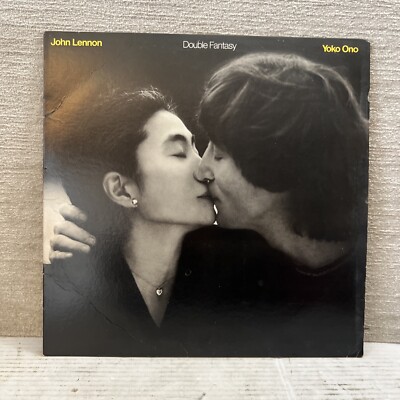 JOHN LENNON & YOKO ONO DOUBLE FANTASY VINYL LP RECORD ALBUM 1980