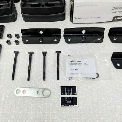 のんか GENUINE* THULE® XT 183176 Roof Rack Fit Kit for 2019-2021 Mercedes