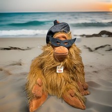 Vintage Plush Creations Inc Orangutan Stuffed Animal Monkey Realistic Tags