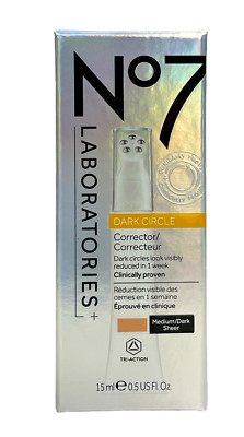 No7 Laboratories Dark Circle Tri-Action Corrector 0.5 fl oz MEDIUM/DARK SHEER