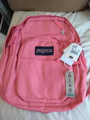 JanSport Big Student 17.5'' Backpack - Posh Pink size XL New With Tags