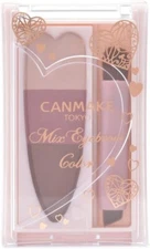 Canmake Mix Eyebrow Color C02 Jealousy Purple 0.04 oz Powder Eyebrow With Brush